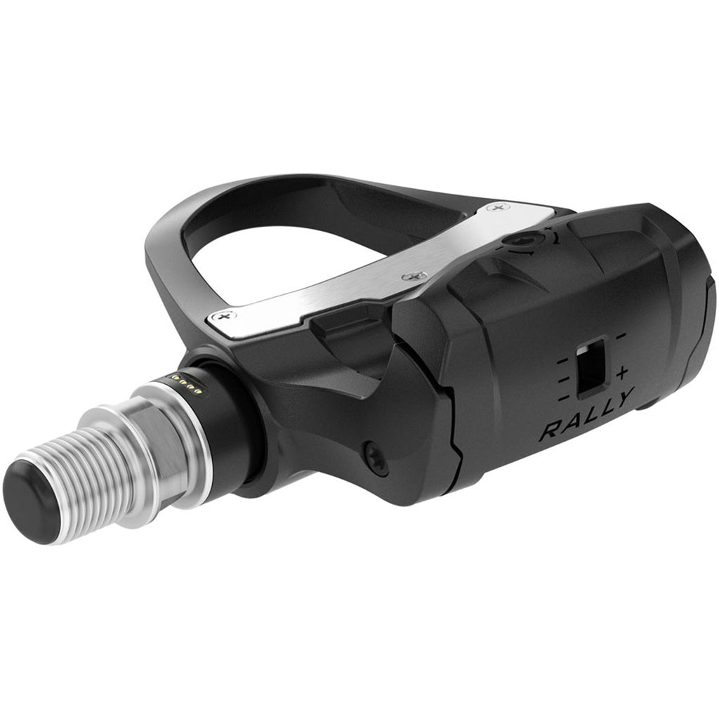 Rally RK/XC210 Power Meter Pedals Bundle - Clipless, Composite/Alloy, 9/16", Black, Pair, Dual-Sensing, LOOK KEO/Shimano SPD