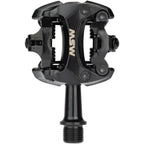 Flash II Pedals - Dual Sided Clipless, Aluminum, 9/16", Black
