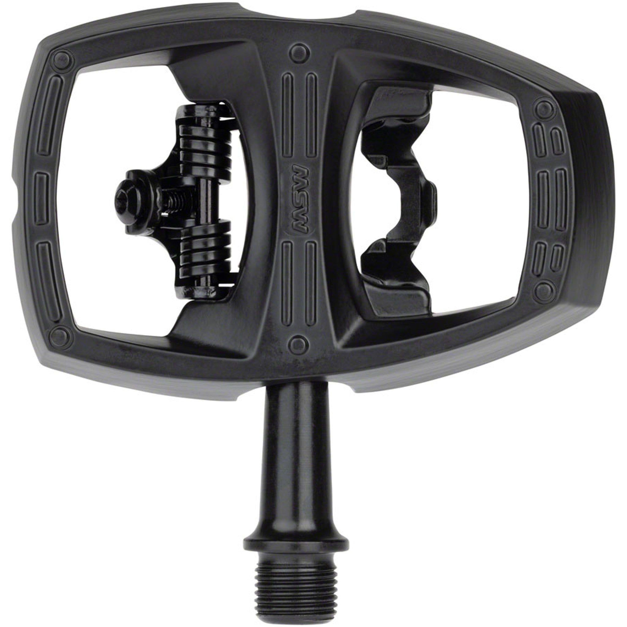 Flip II Pedals - Single Side Clipless with Platform, Aluminum, 9/16", Black