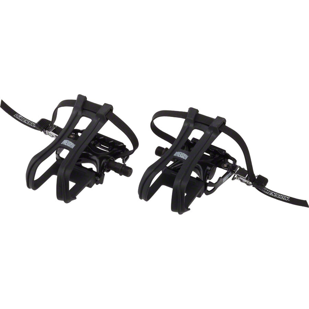 Combo Pedals - 9/16" - Black