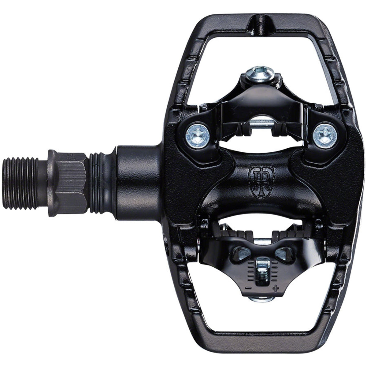 Comp Trail Pedals - Dual Sided Clipless with Platform, Aluminum, 9/16", Black