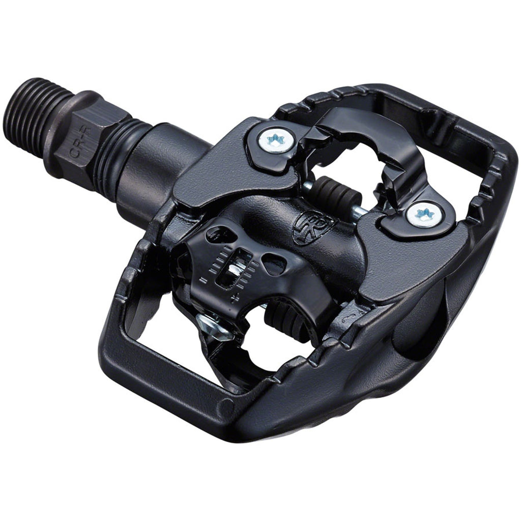 Comp Trail Pedals - Dual Sided Clipless with Platform, Aluminum, 9/16", Black