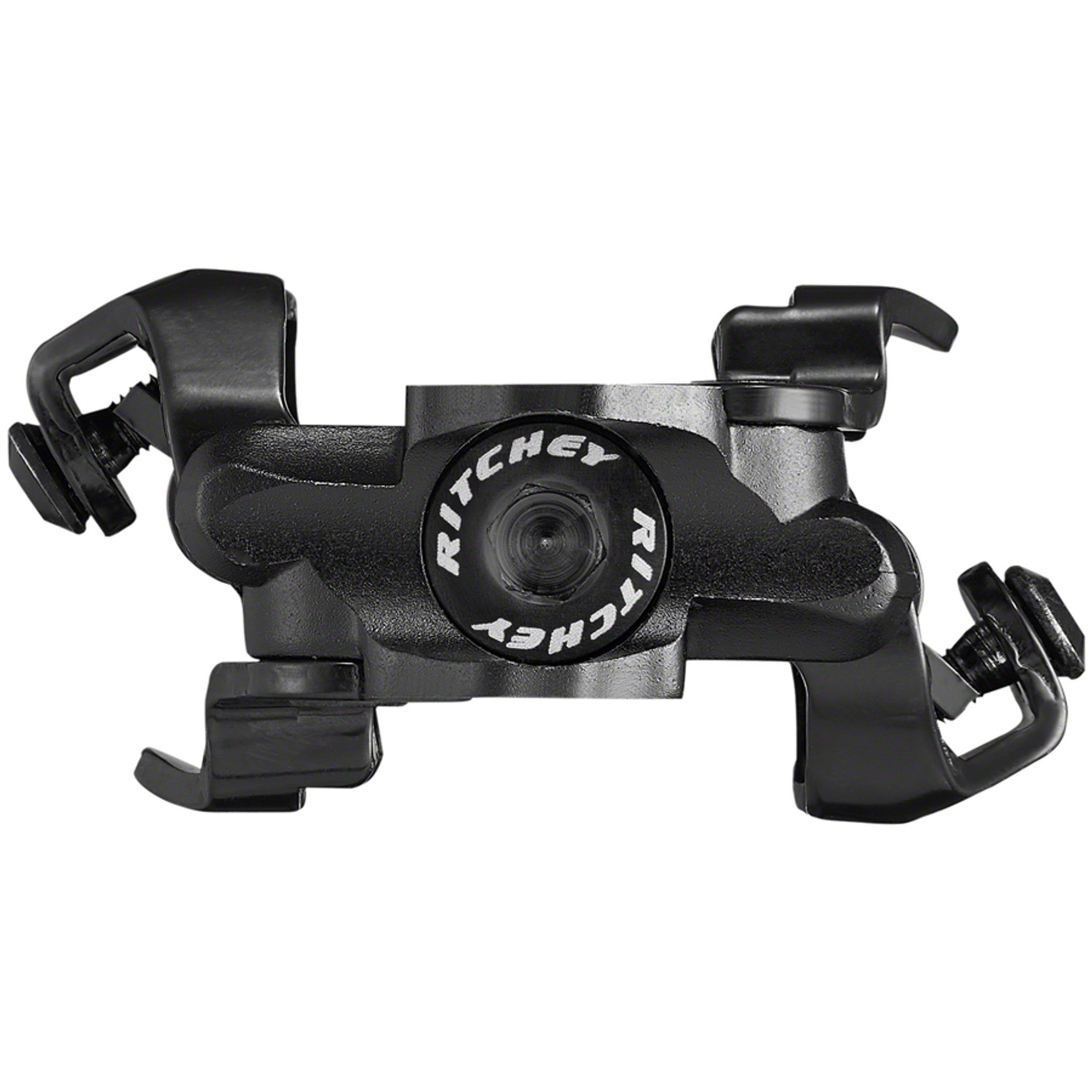 WCS XC Pedals - Dual Sided Clipless, Aluminum, 9/16", Black