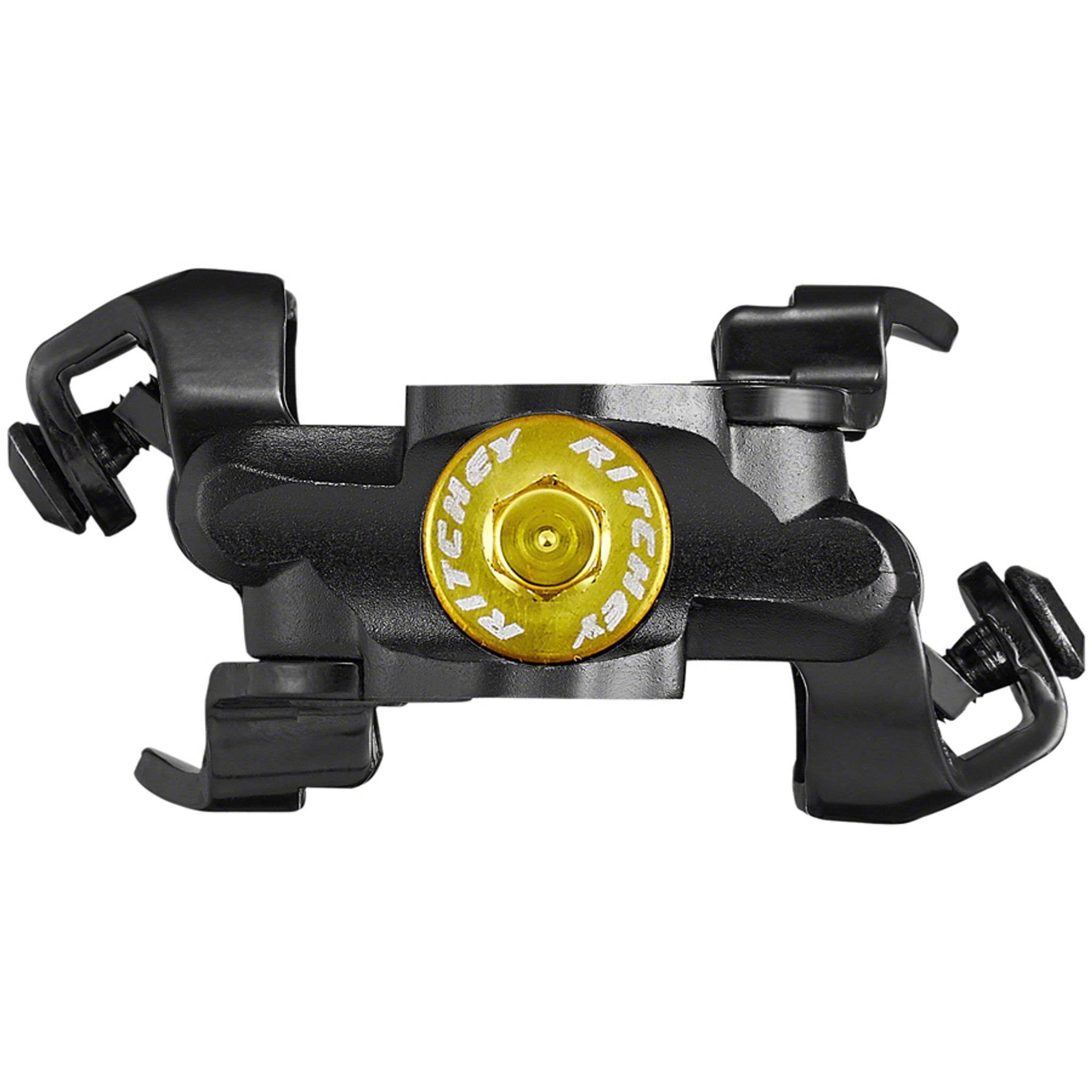 WCS XC Pedals - Dual Sided Clipless, Aluminum, 9/16", Black