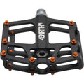 Heiruspecs Pedals - Platform, Aluminum, 9/16", Black