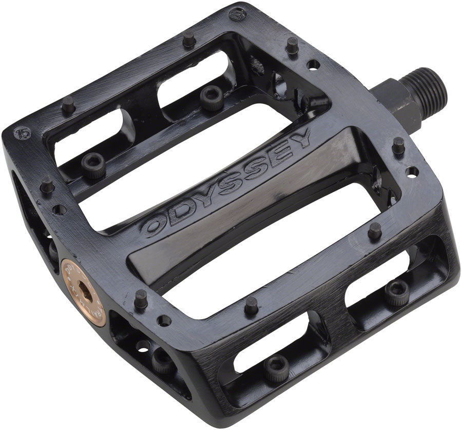 Trailmix Pedals - Platform, Aluminum, 9/16", Black
