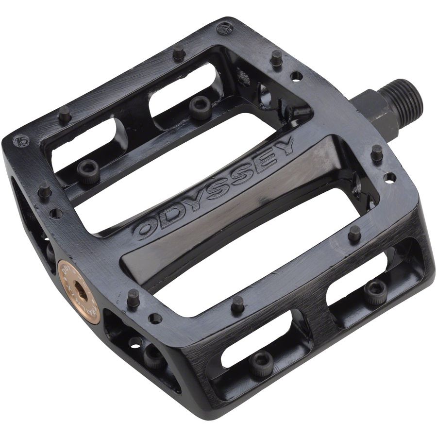Trailmix Pedals - Platform, Aluminum, 9/16", Black