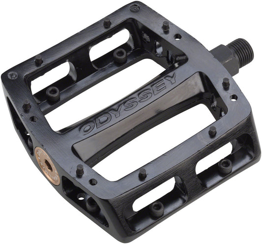 Trailmix Pedals - Platform, Aluminum, 9/16", Black