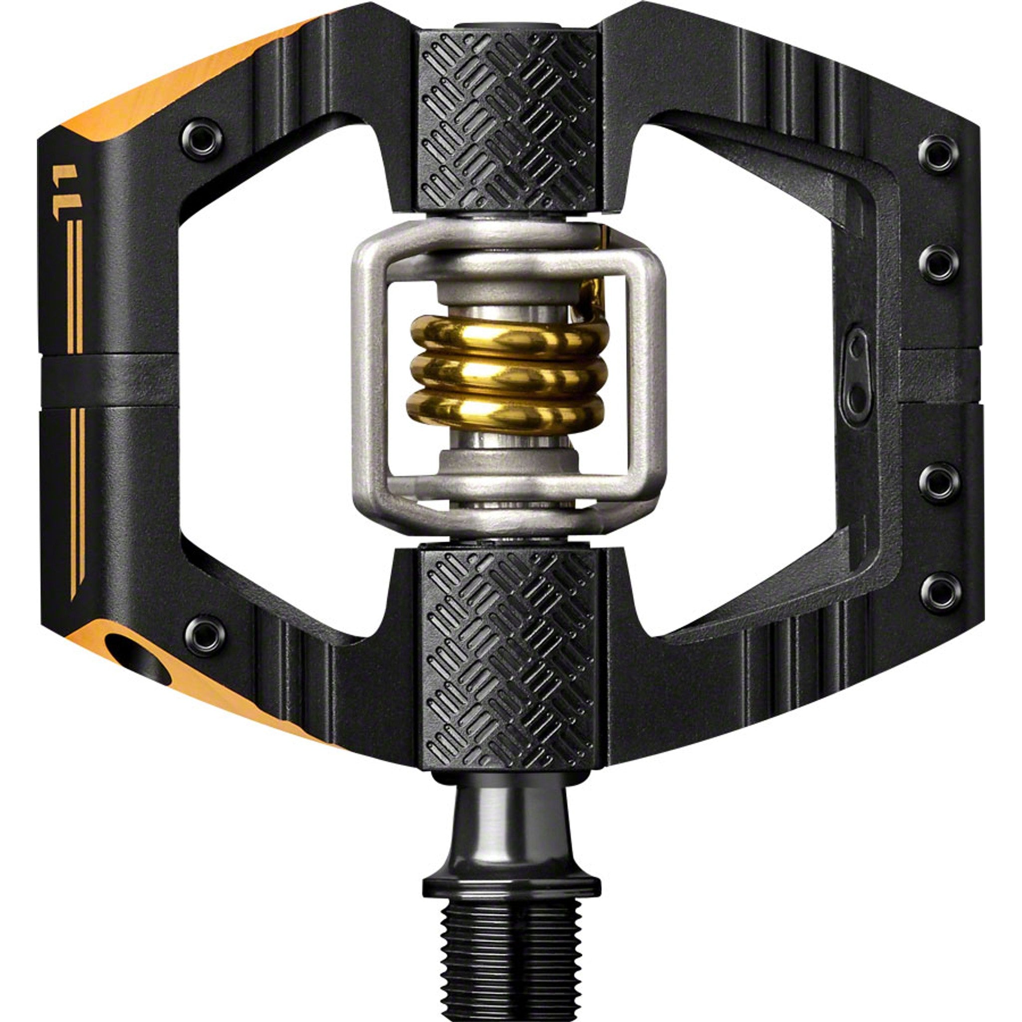 Mallet Enduro 11 Pedals - Dual Sided Clipless, Aluminum, 9/16", Black/Gold