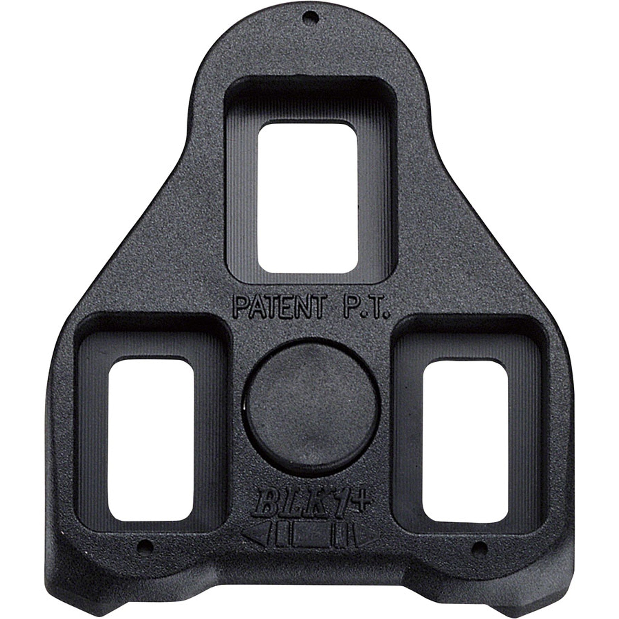 BLK 1 Look Delta Cleats, Fixed Black