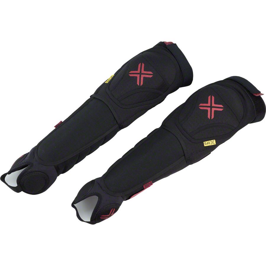 Protection Delta 125 Knee Shin Ankle Pad: Black LG, Pair