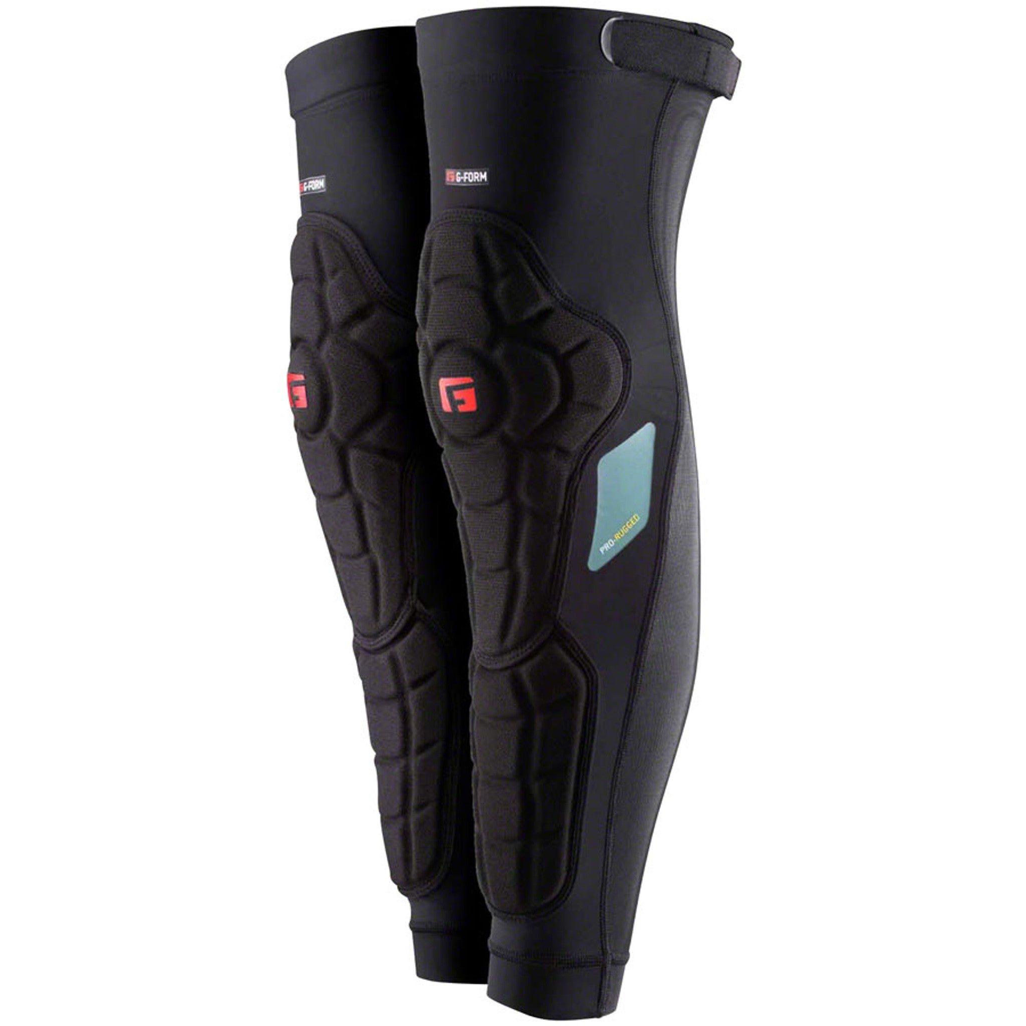 Pro Rugged Knee-Shin Guards - Black, Small