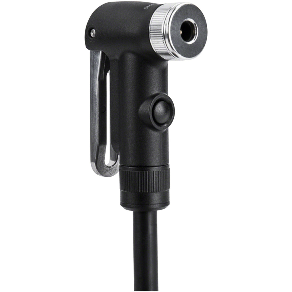 JoeBlow Pro Digital Floor Pump - 200psi / 13.8bar Digital Gauge, SmartHead DX3, Air Release Button, Black/Yellow