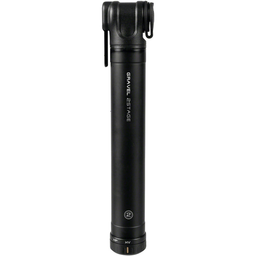 Gravel Mini Pump - 2Stage, 90psi, Black