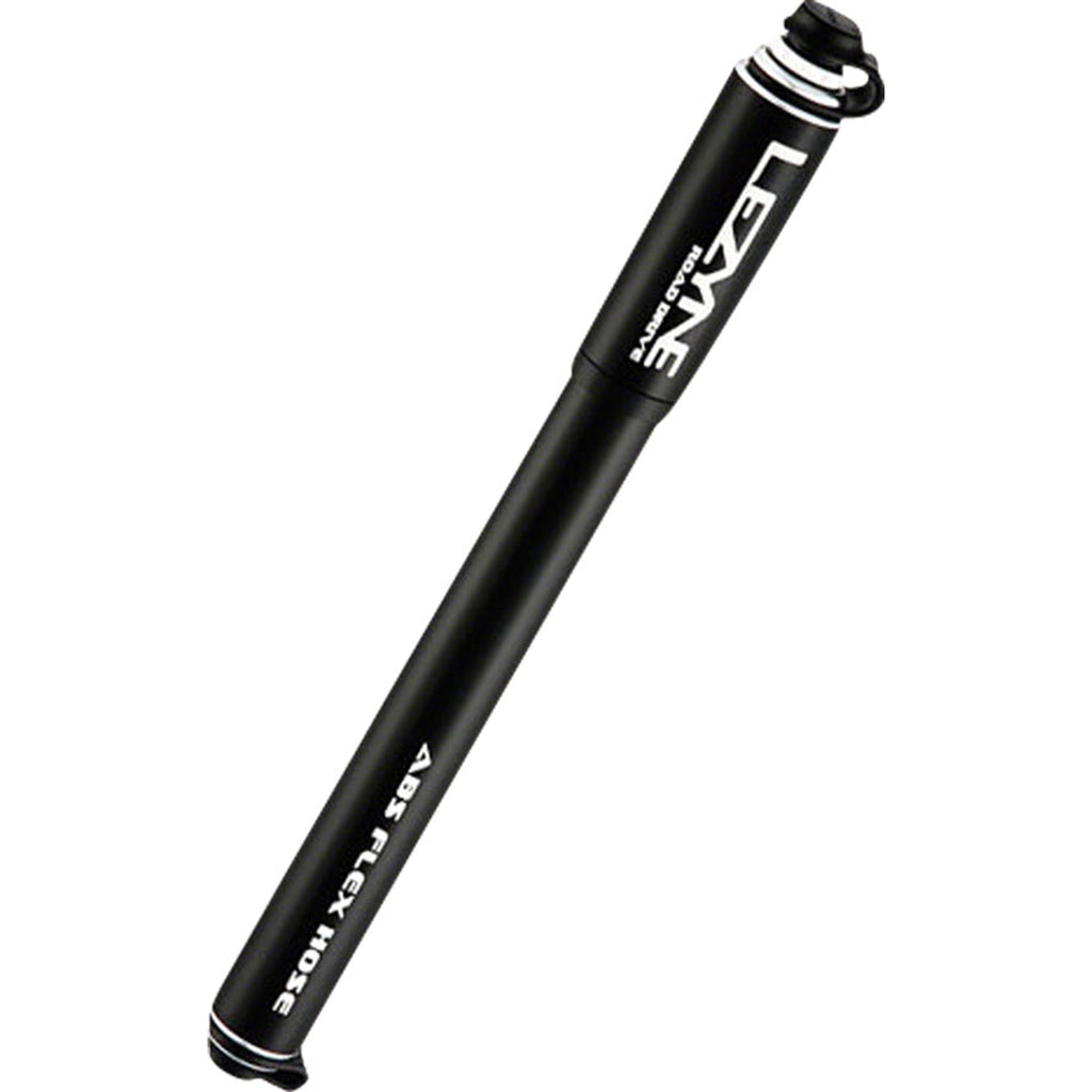 Alloy Road Drive Frame Pump with Alloy Bracket Mount: Small, 160psi, Presta Only, 180mm, Black