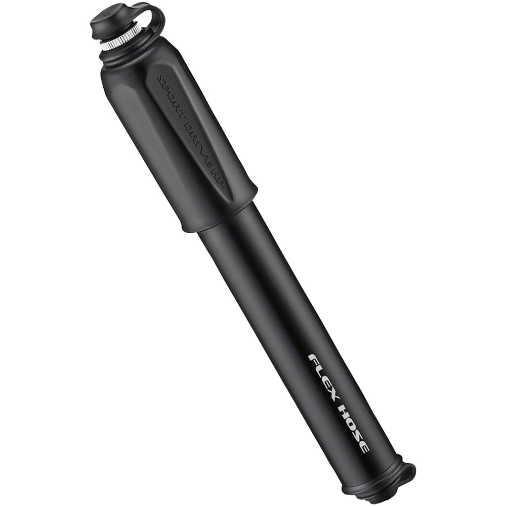 Sport Drive HP Hand Pump - Small,  Flex Hose, Black