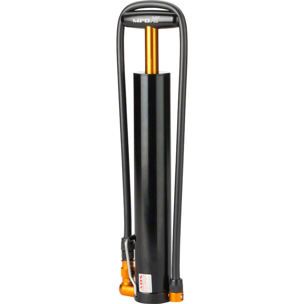 Micro Floor Drive XL Large Volume 35psi Handpump- with Foot Peg, Black