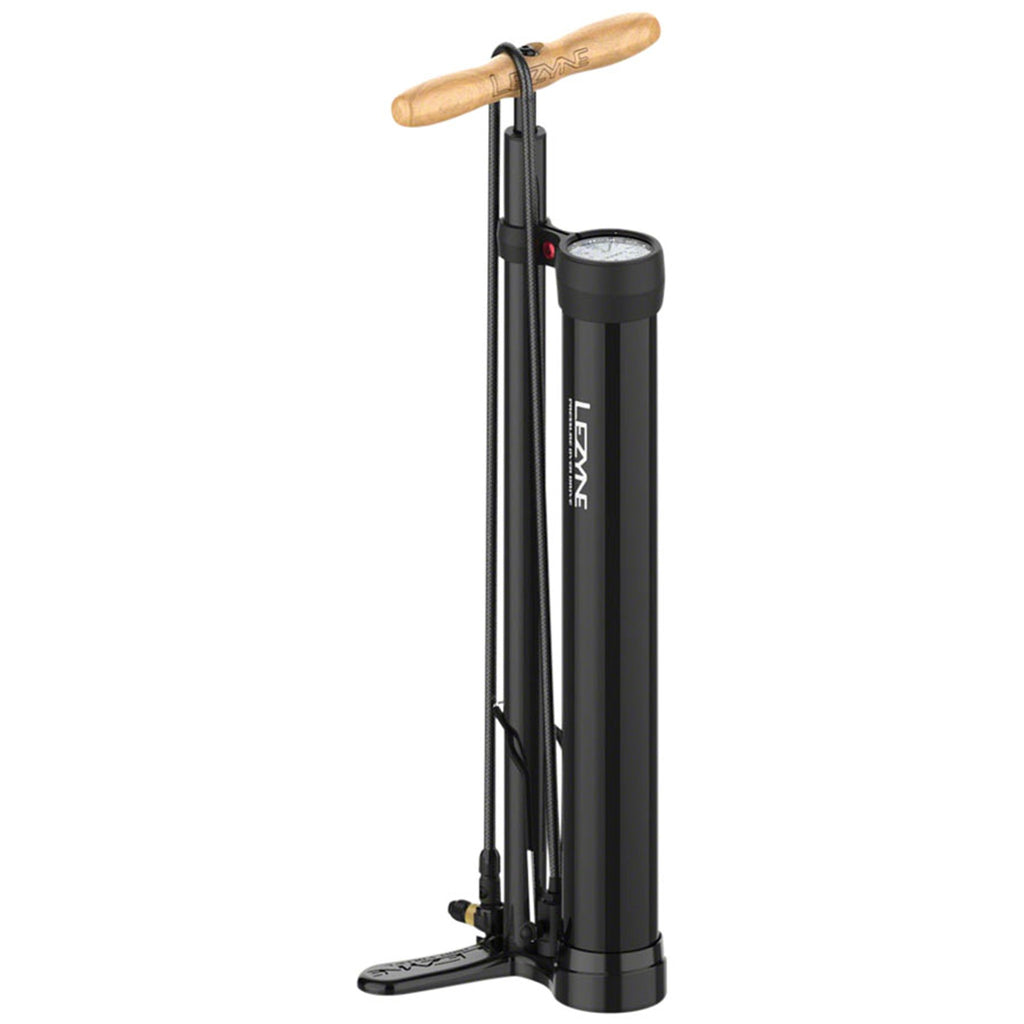 Pressure Overdrive Floor Pump: Black