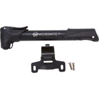Micro Mite II Dual Stage Mini Frame Pump: Presta/Schrader, Black