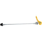 Trailer Replacement Parts - Tow Bar Assembly for Double Child Trailers with Quick Receiver - Flat Dust Cap for Push Button Wheels