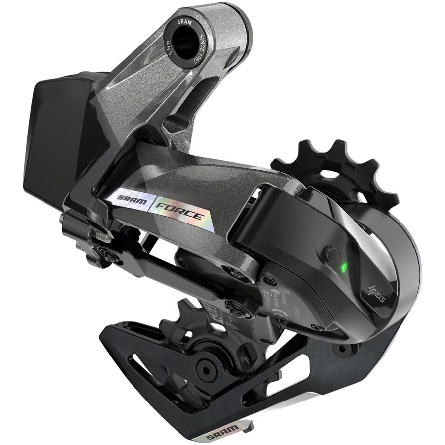 Force XPLR AXS eTap Rear Derailleur - 12-Speed, Medium Cage, 44t Max, (Battery Not Included), Iridescent Gray, D2