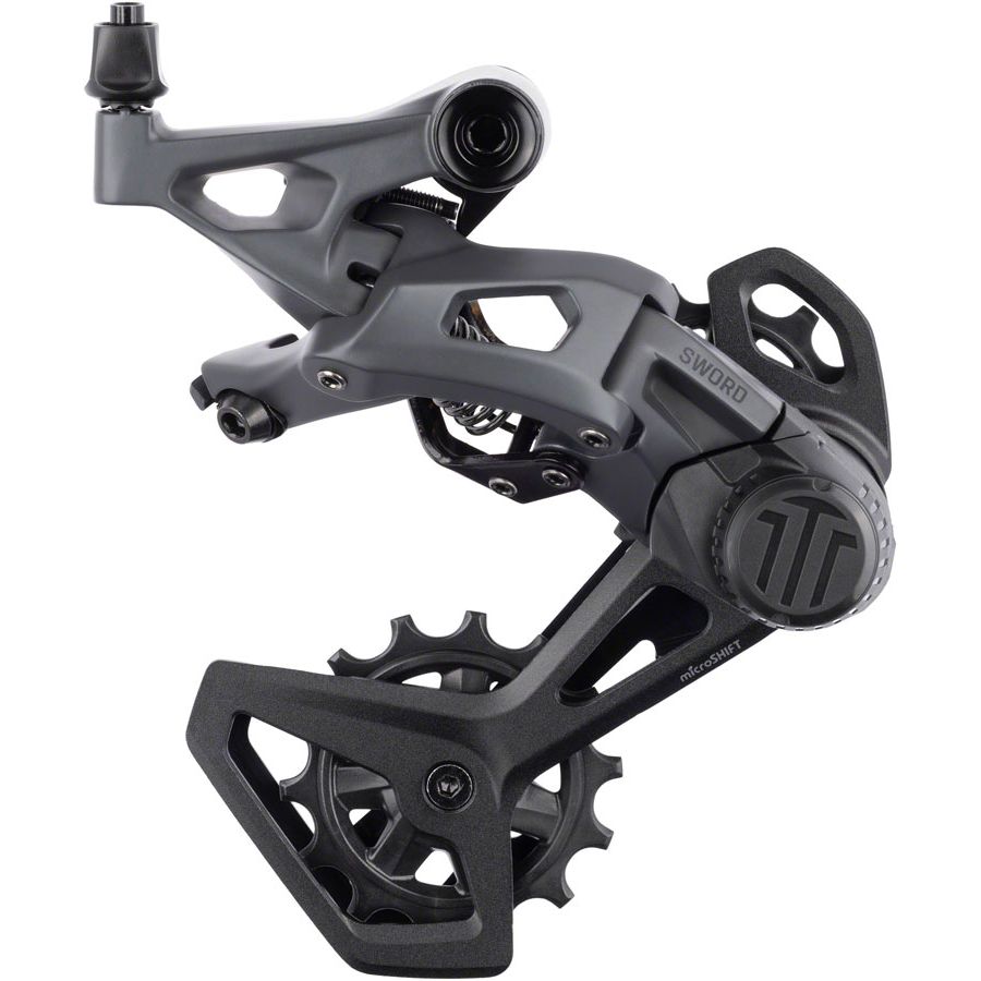 Sword Rear Derailleur - 10-Speed, Medium Cage, Compatible with Sword 1x, Gray