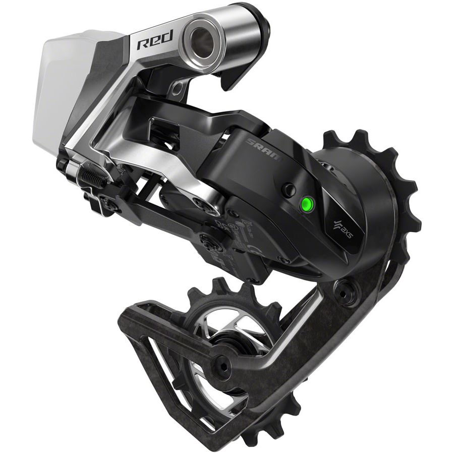 RED AXS Rear Derailleur - 12-Speed, Medium Cage, 36t Max, (Battery Not Included), Black, E1