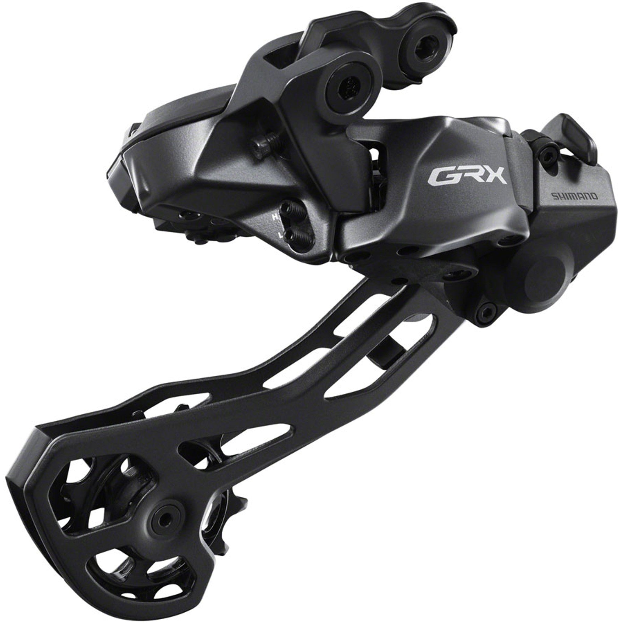 GRX RD-RX825 Di2 Rear Derailleur - 12-Speed, Long Cage, With Clutch, For 2x, Black
