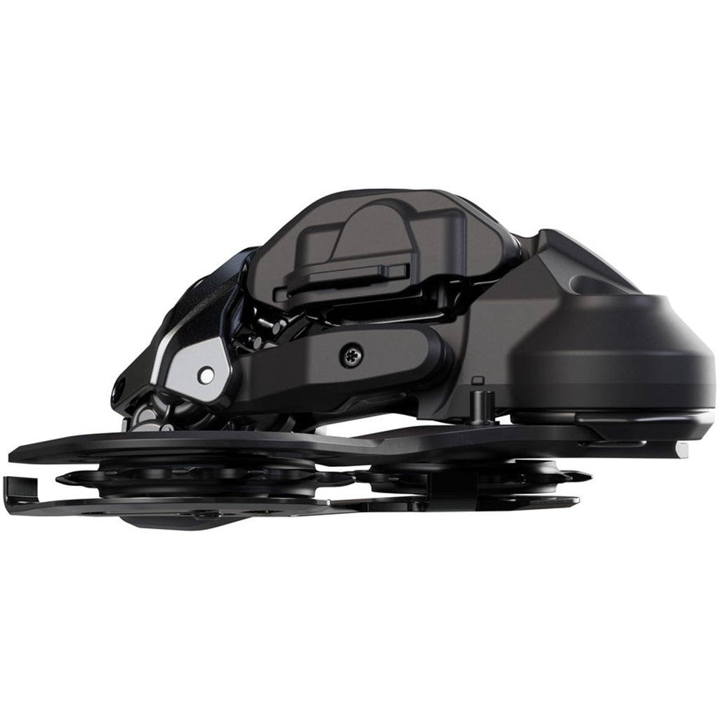 Deore XT RD-M8250-GS Di2 Wireless Rear Derailleur - 12-Speed, Medium Cage, Shadow ES, Black/Gray