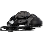 Deore XT RD-M8250-GS Di2 Wireless Rear Derailleur - 12-Speed, Medium Cage, Shadow ES, Black/Gray