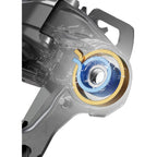 Deore XT RD-M8250-GS Di2 Wireless Rear Derailleur - 12-Speed, Medium Cage, Shadow ES, Black/Gray
