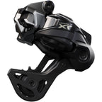 Deore XT RD-M8250-GS Di2 Wireless Rear Derailleur - 12-Speed, Medium Cage, Shadow ES, Black/Gray