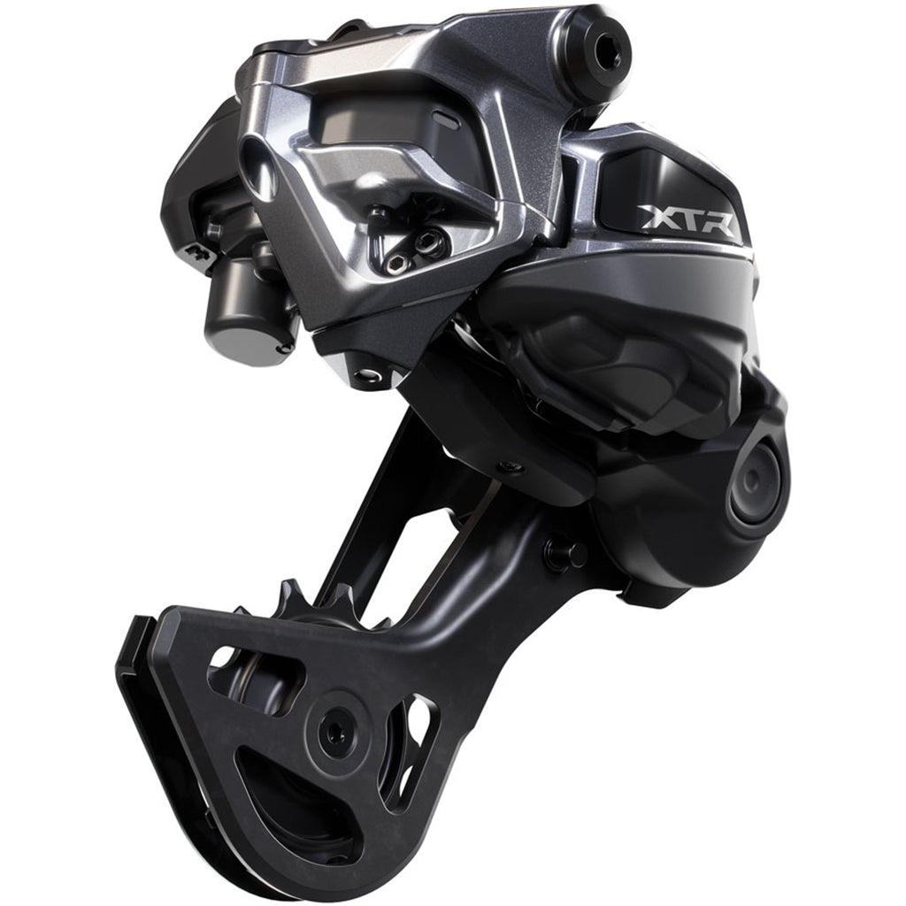 XTR RD-M9250-GS Di2 Wireless Rear Derailleur - 12-Speed, Medium Cage, Shadow ES, Black/Gray