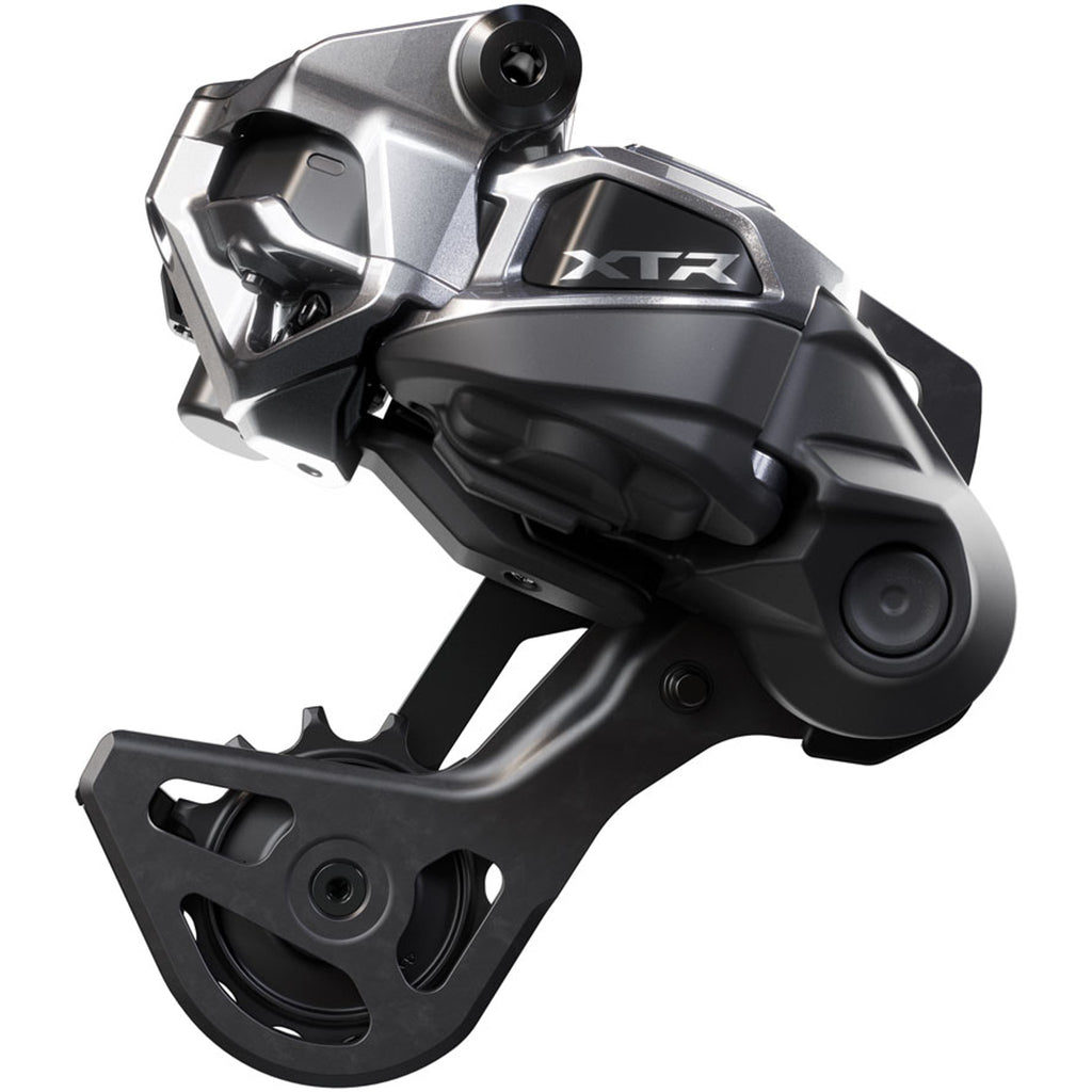 XTR RD-M9250-GS Di2 Wireless Rear Derailleur - 12-Speed, Medium Cage, Shadow ES, Black/Gray
