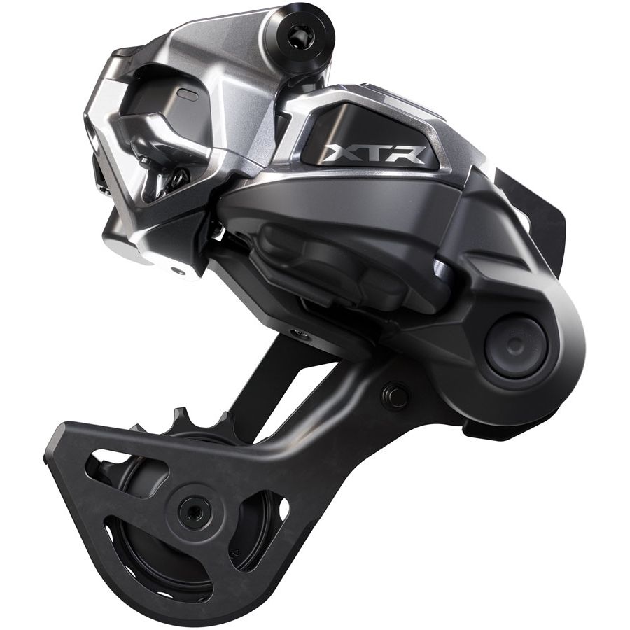 XTR RD-M9250-GS Di2 Wireless Rear Derailleur - 12-Speed, Medium Cage, Shadow ES, Black/Gray