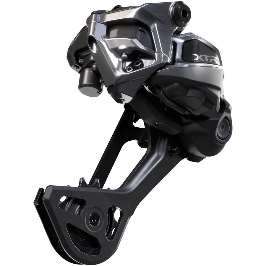 XTR RD-M9250-SGS Di2 Wireless Rear Derailleur - 12-Speed, Long Cage, Shadow ES, Black/Gray