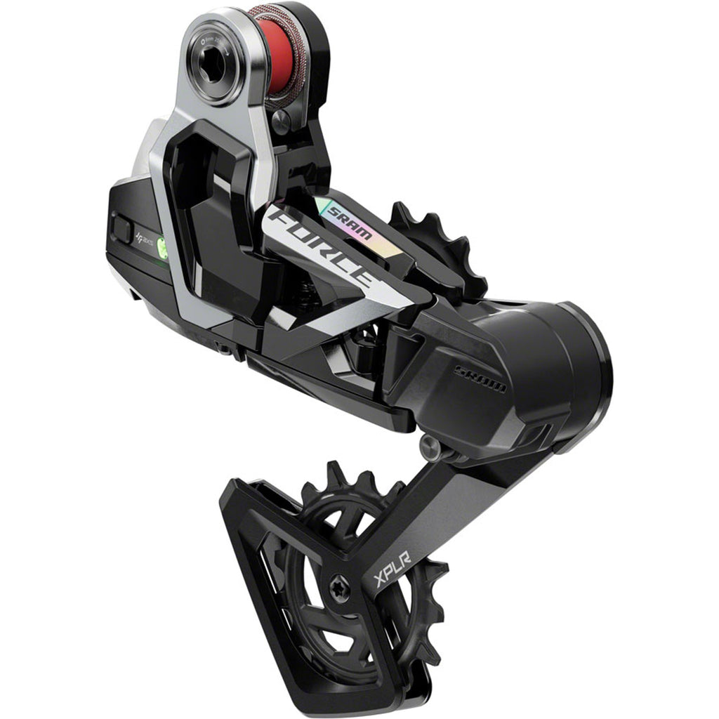 SRAM Force XPLR AXS Rear Derailleur - For Force XPLR 1x, 13-Speed, 46t Max, UDH Hangerless, (Battery Not Included), Black/Silver, E1