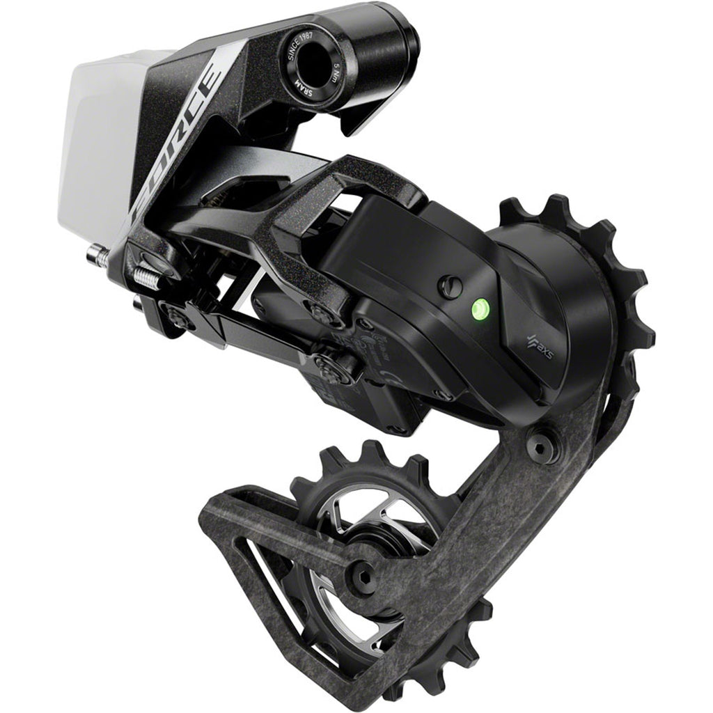Force AXS Rear Derailleur - 12-Speed, 36t Max, (Battery Not Included), Carbon Cage, Black, E1