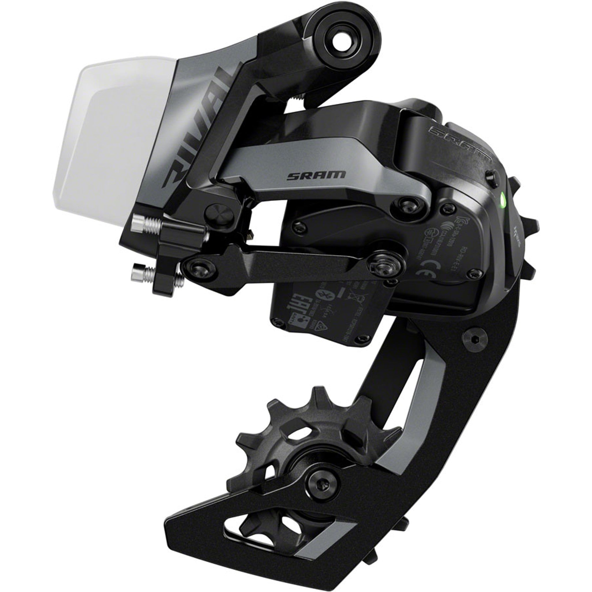 SRAM Rival AXS Rear Derailleur - 12-Speed, 36t Max, (Battery Not Included), Aluminum Cage, Black, E1