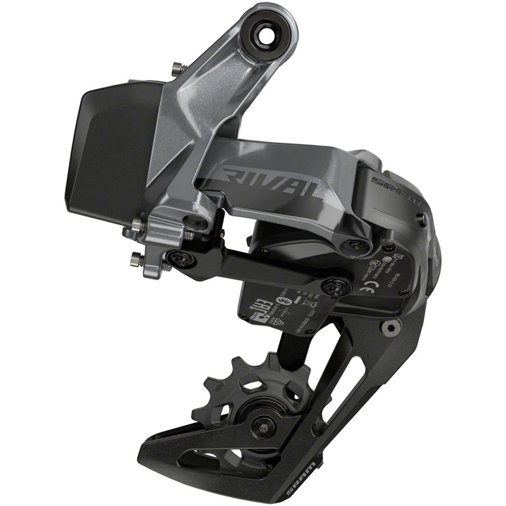 SRAM Rival XPLR eTap AXS Rear Derailleur - 12-Speed, 44t Max, Black, D1