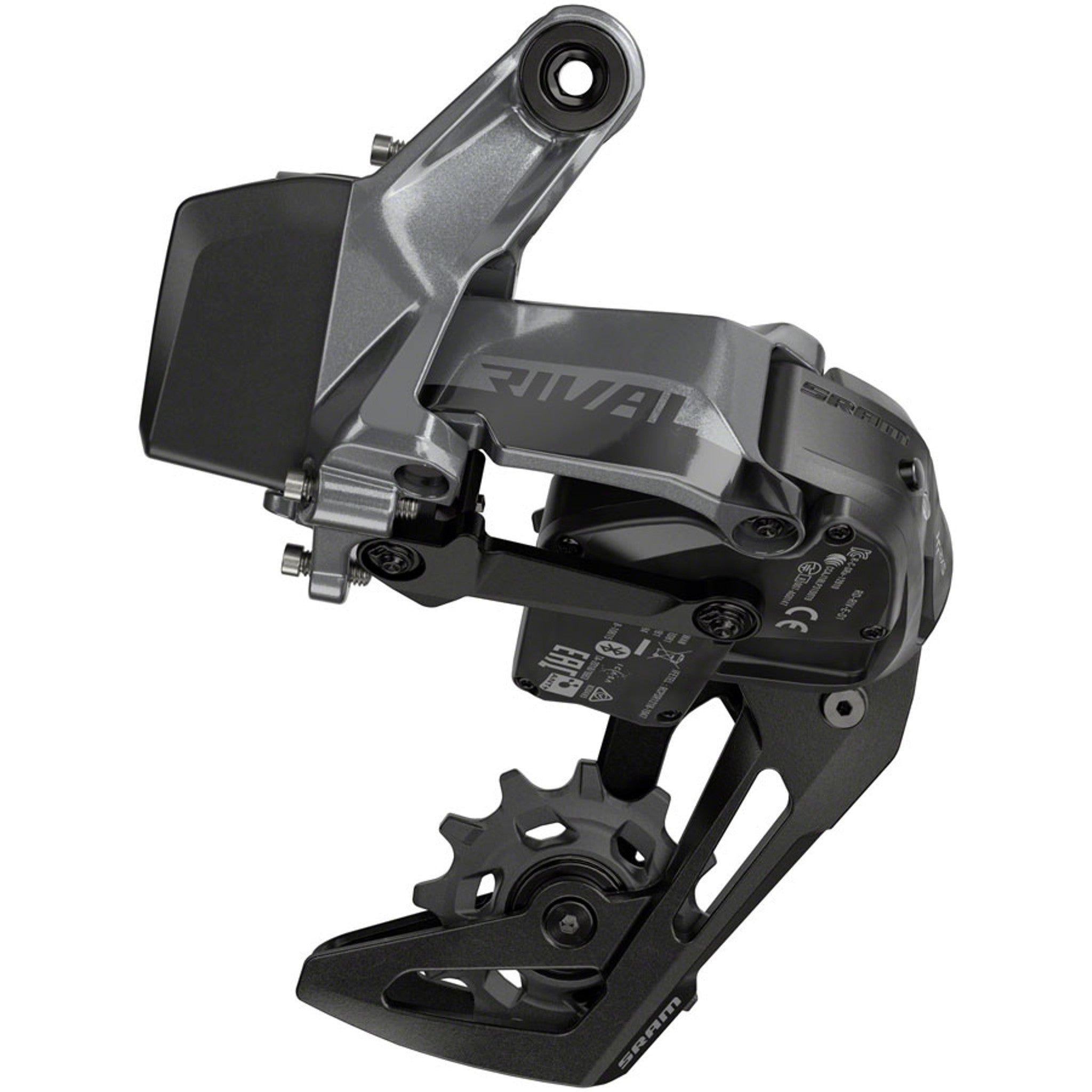 SRAM Rival XPLR eTap AXS Rear Derailleur - 12-Speed, 44t Max, Black, D1