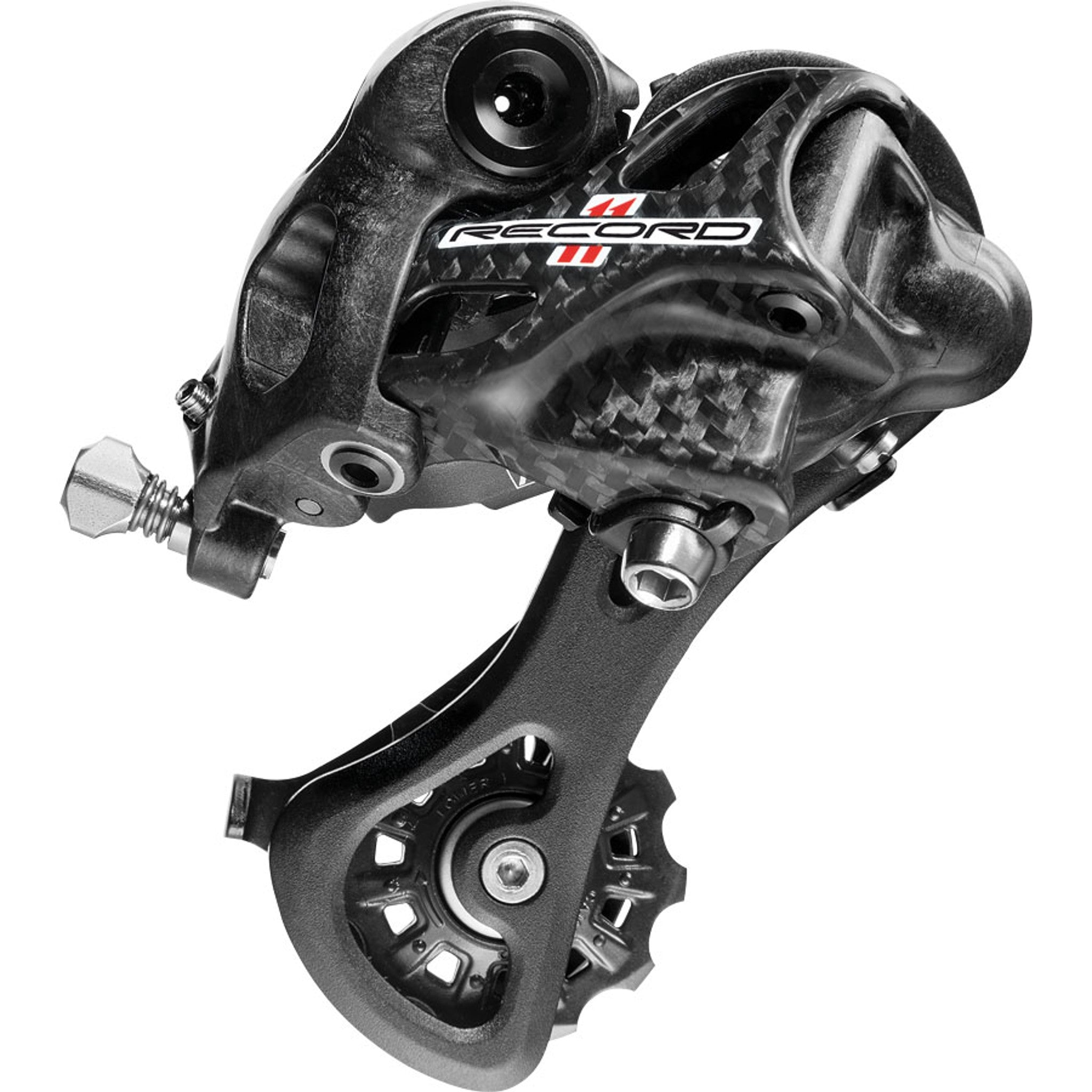 Record Rear Derailleur - 11 Speed, Medium Cage, Carbon