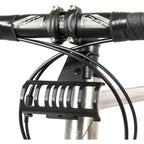 Bumper Bar Bag/Accessory Mount - Fits 1-1/8" Threadless Steerer Tubes, Black
