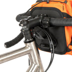 Bumper Bar Bag/Accessory Mount - Fits 1-1/8" Threadless Steerer Tubes, Black