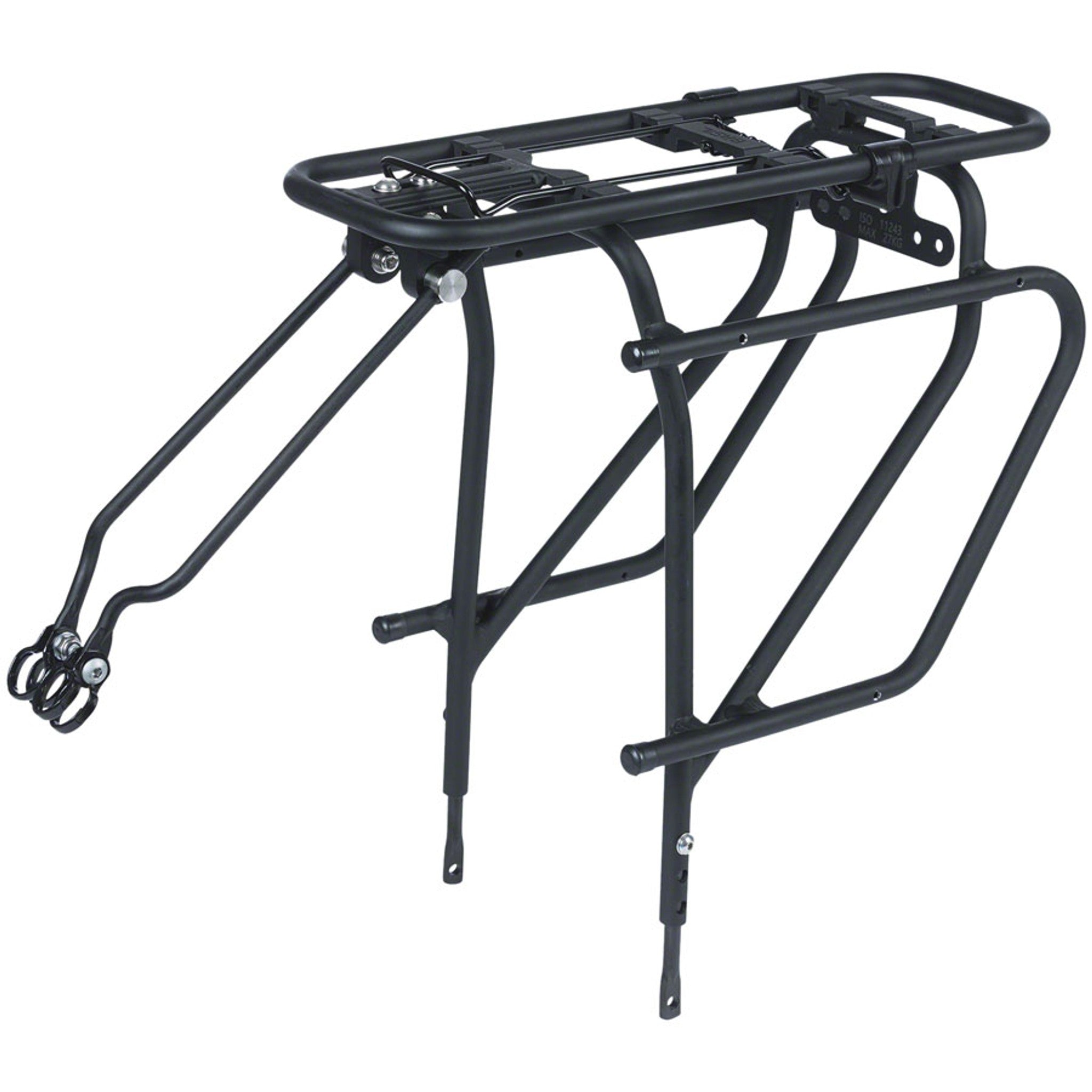 Universal Cargo Carrier Rear Rack - MIK Mount, Matte Black – The Bike ...