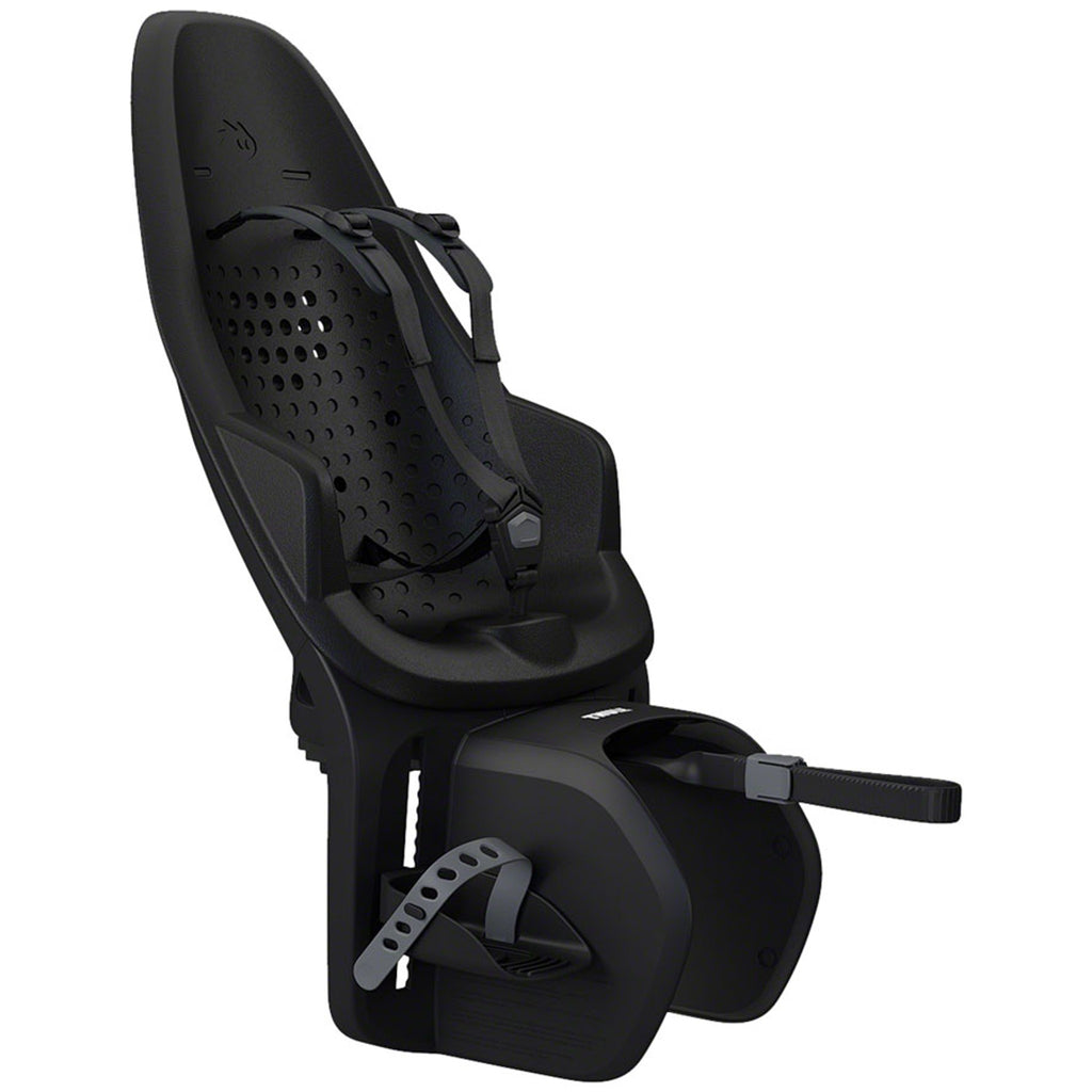 Yepp 2 Maxi Rack Mounted Mik HD Child Bike Seat - Midnight Black