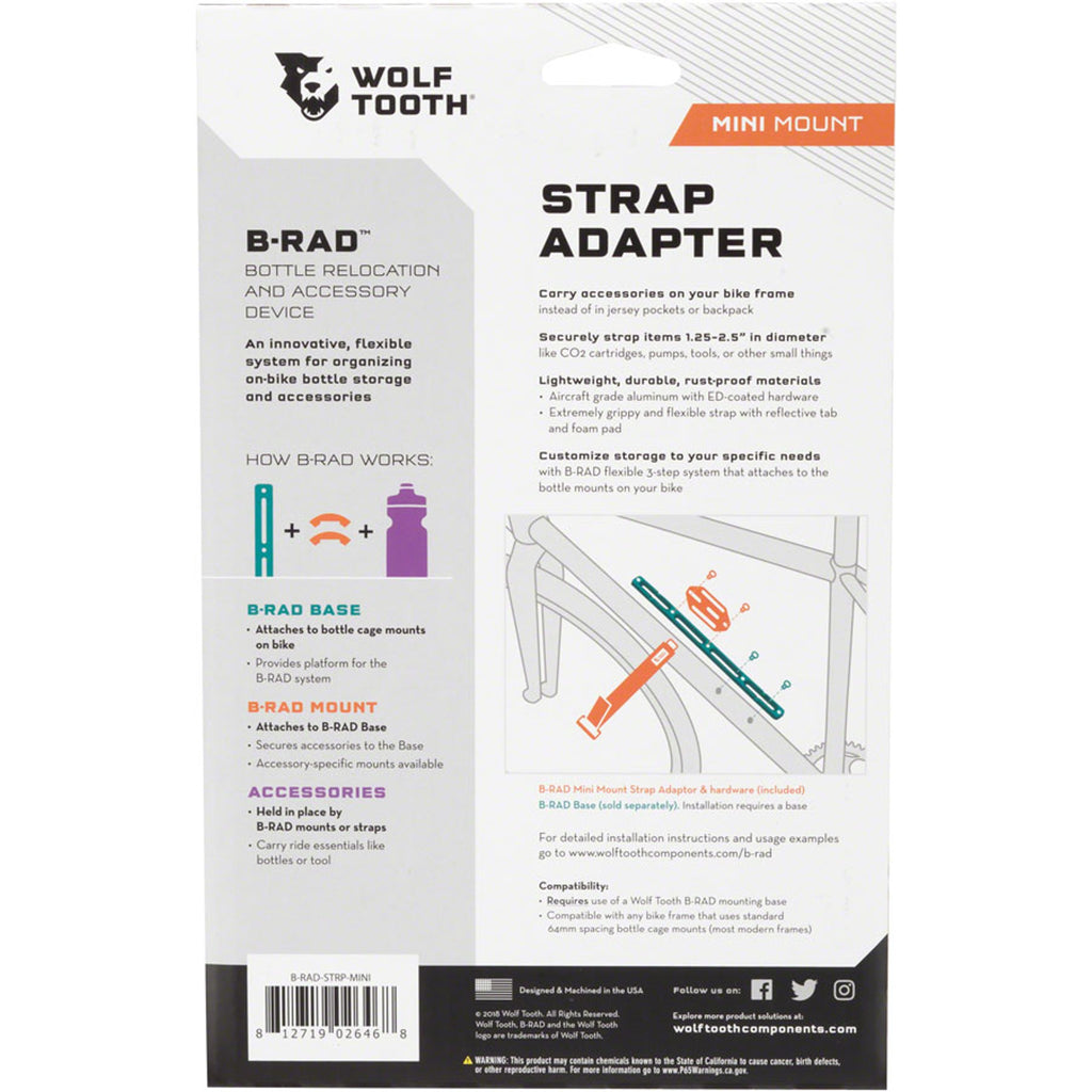 B-RAD Accessory Strap Mounts