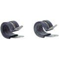 Jandd 1" Rubberized Clamps: Pair