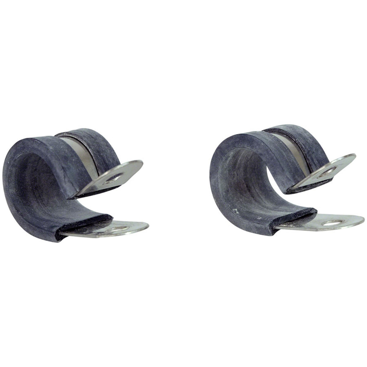 Jandd 1" Rubberized Clamps: Pair