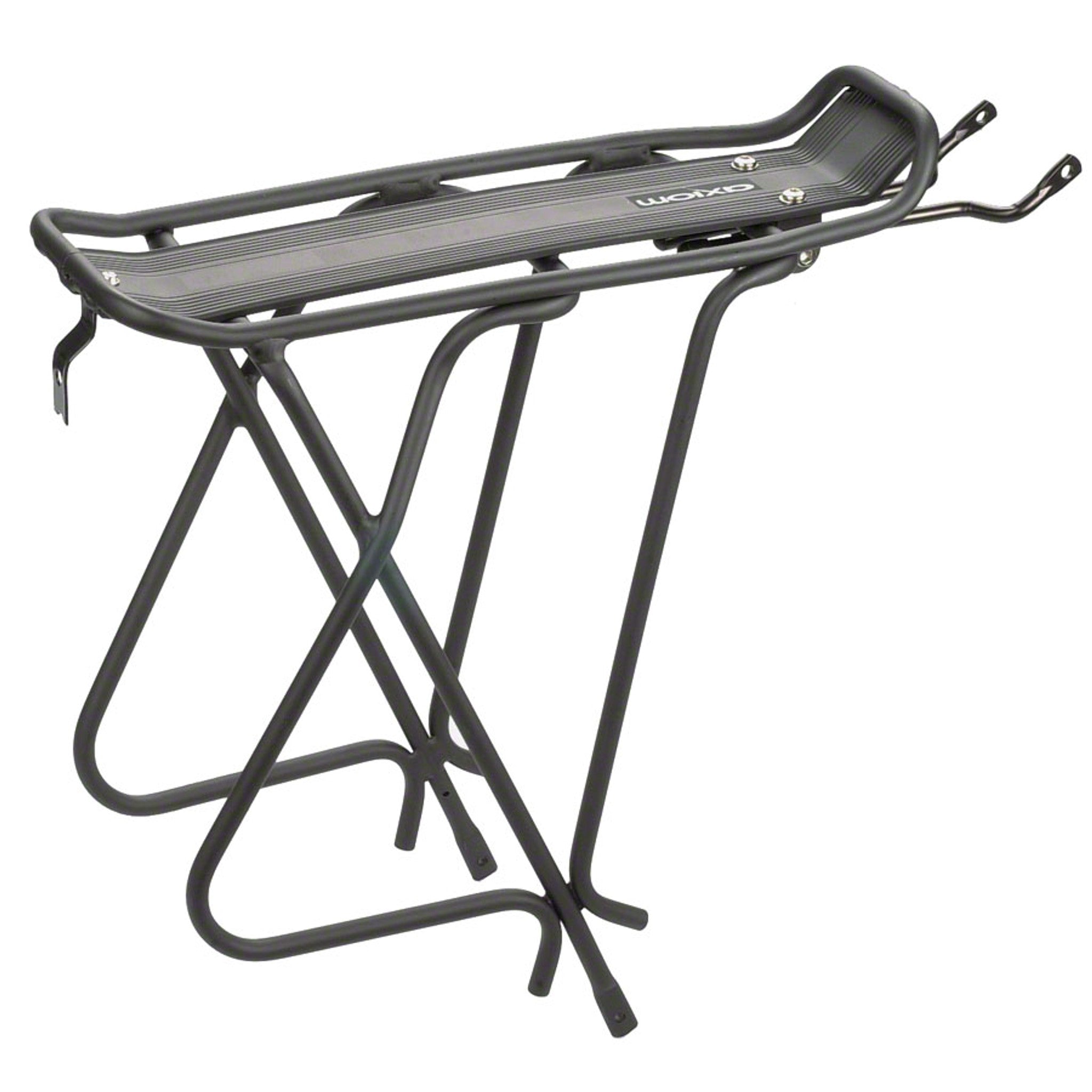 Journey Tubular Rear Rack: Alloy~ Black